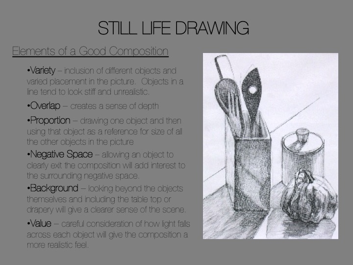 Realistic Still Life Composition in Pencil | step by step Drawing and  Shading techniques - YouTube